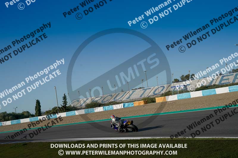 25 to 27th november 2017;Jerez;event digital images;motorbikes;no limits;peter wileman photography;trackday;trackday digital images